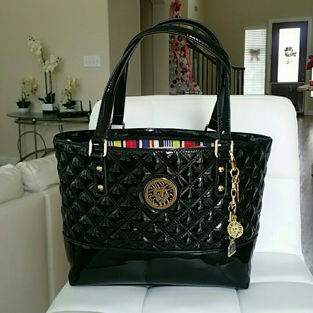 Anne Klein patent bag